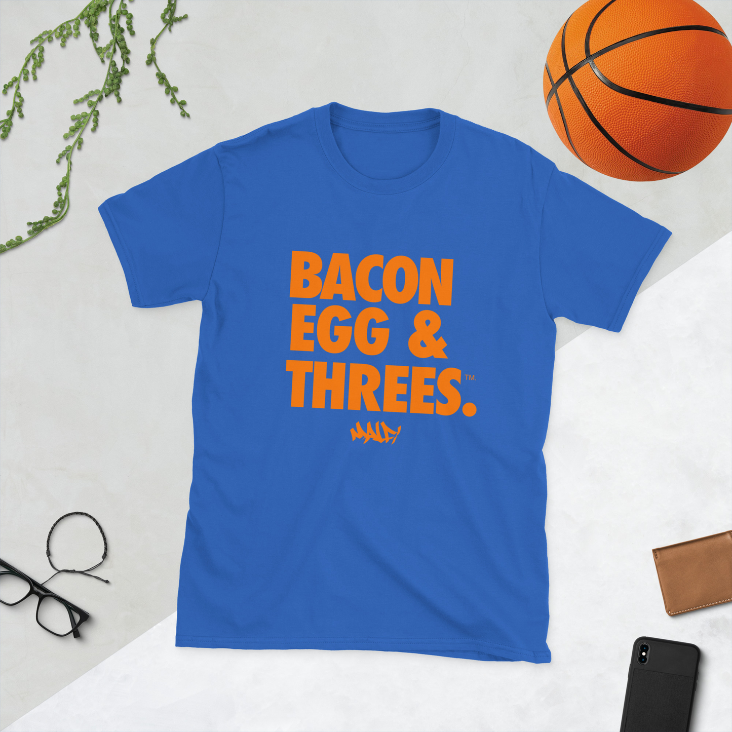 Bacon Egg & Threes Tee Home