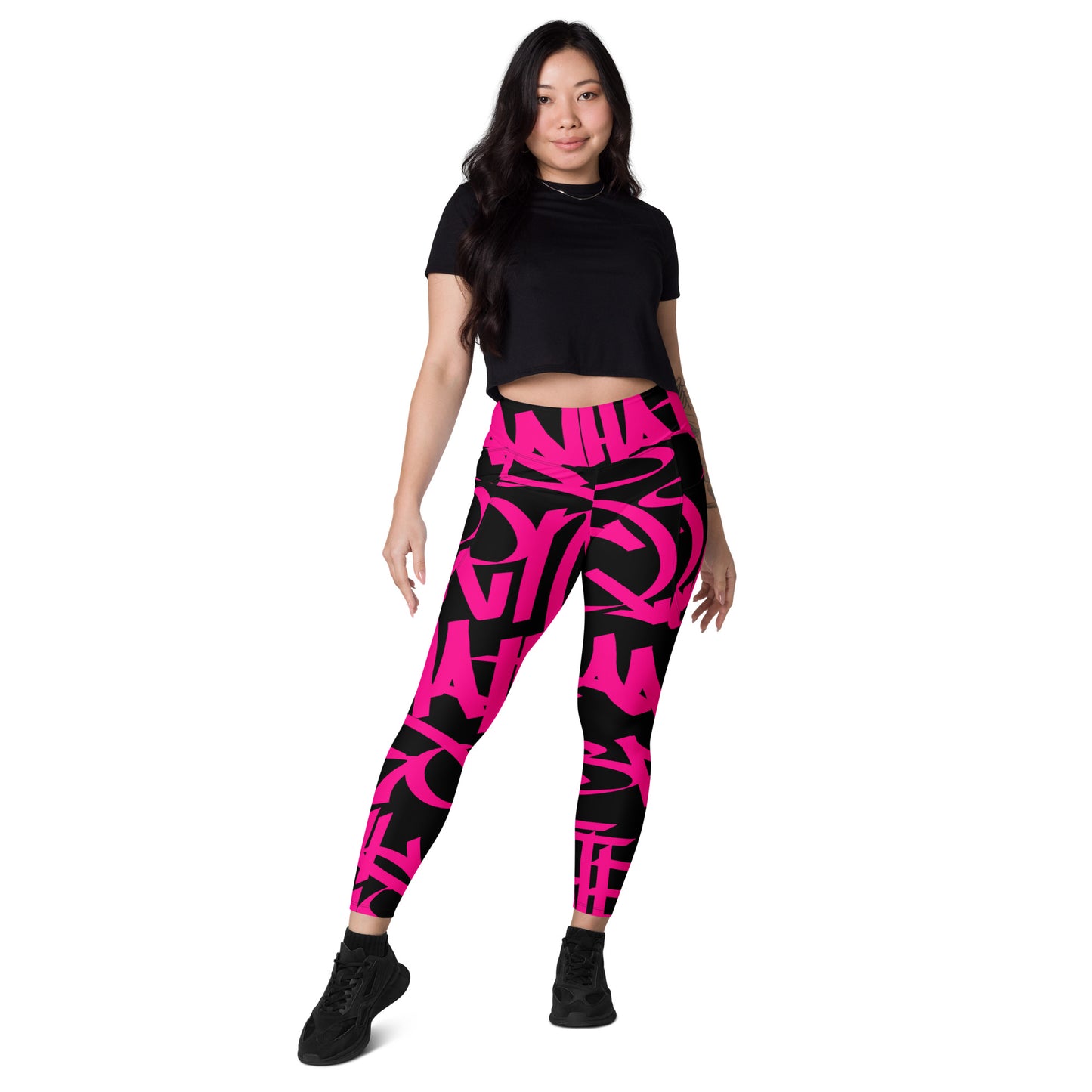 5 Boroughs Leggings With Pockets Magenta