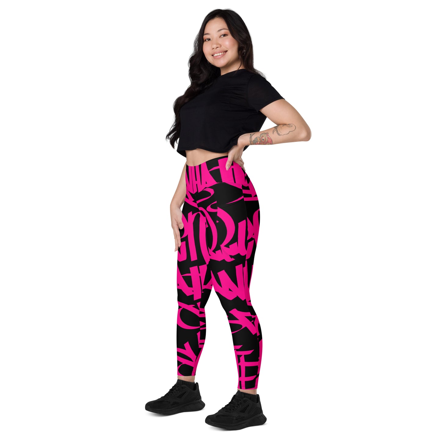 5 Boroughs Leggings With Pockets Magenta