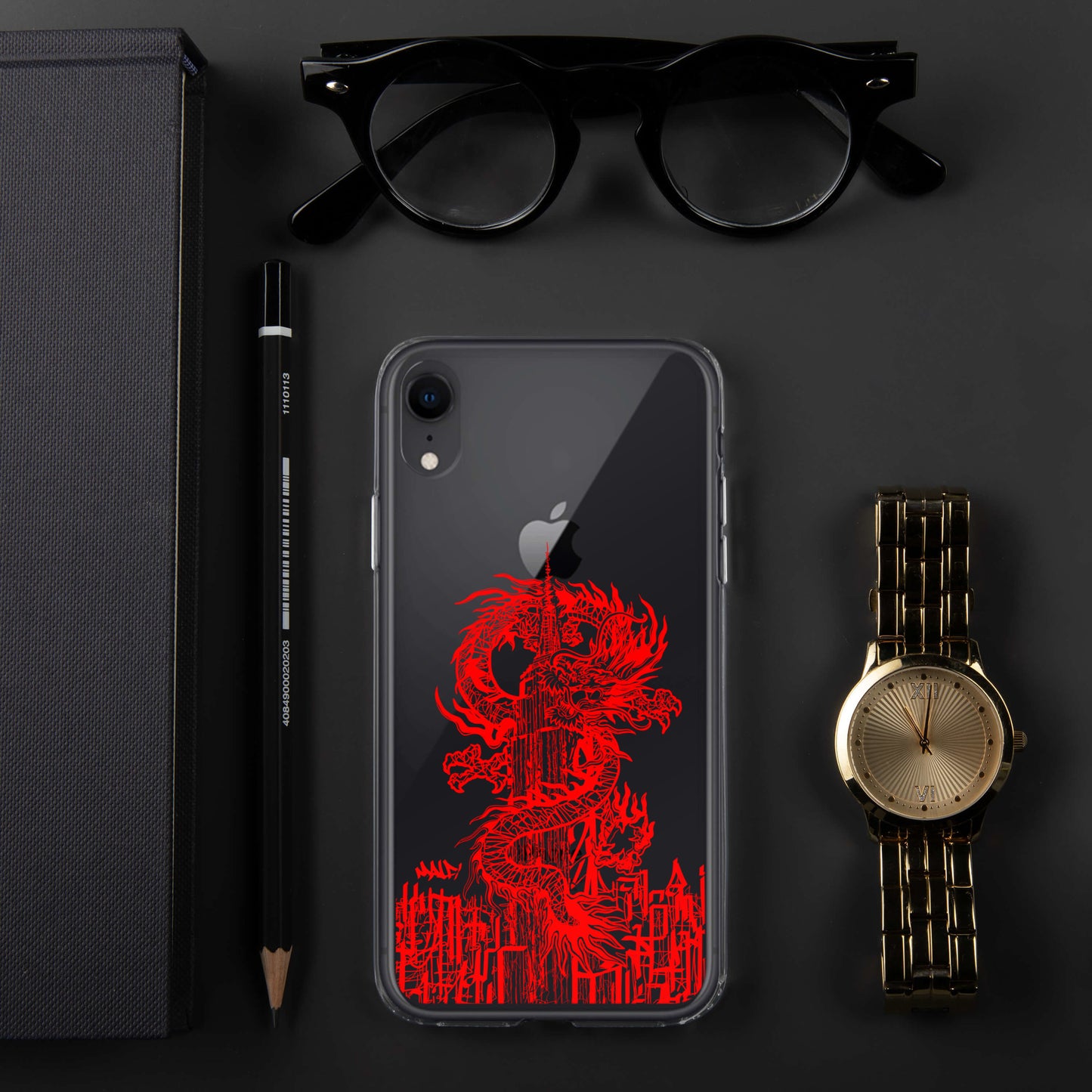 Year Of The Dragon Crimson iPhone® Case