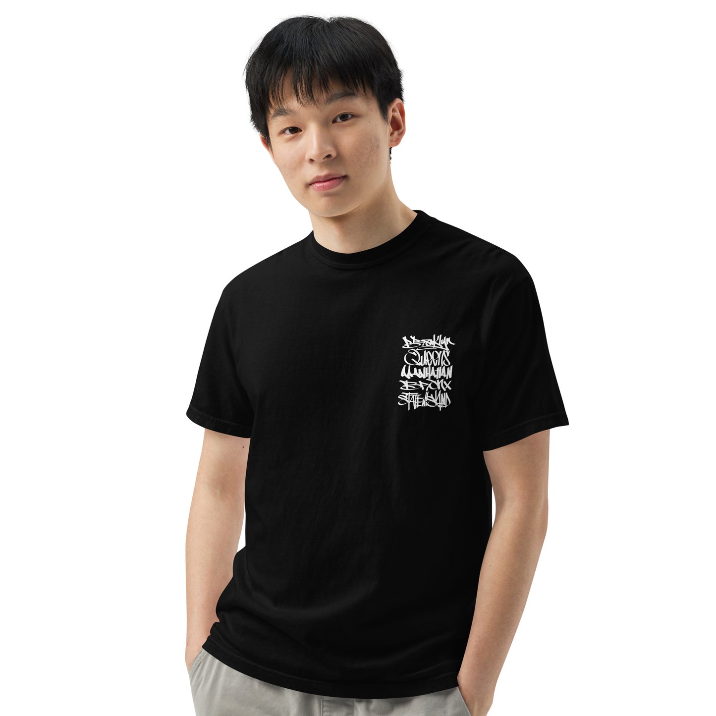 5 Boroughs Heavyweight Chest Tee