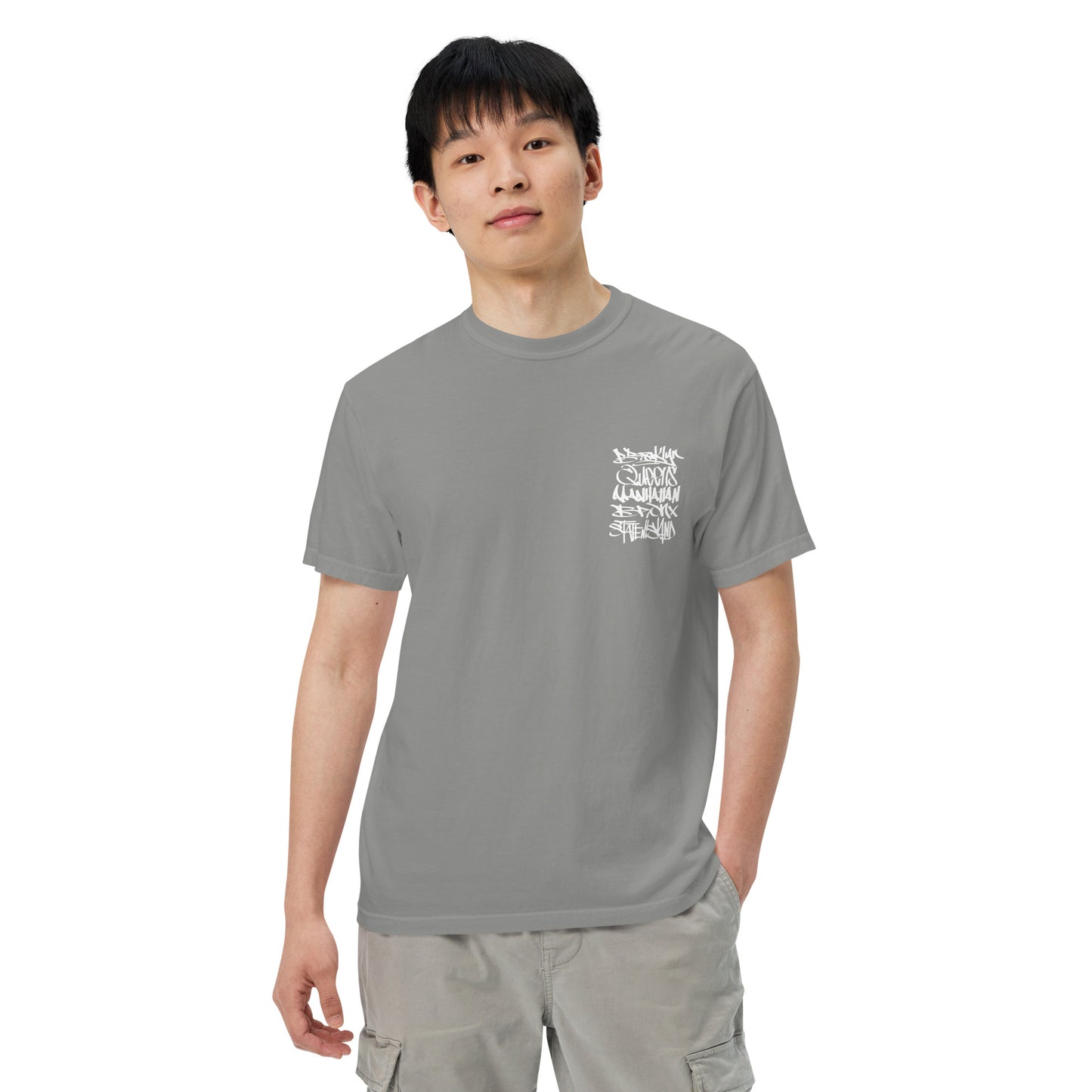 5 Boroughs Heavyweight Chest Tee