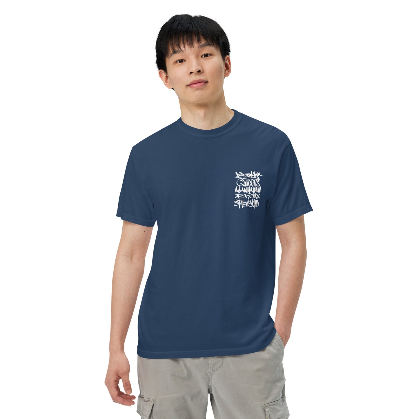 5 Boroughs Heavyweight Chest Tee
