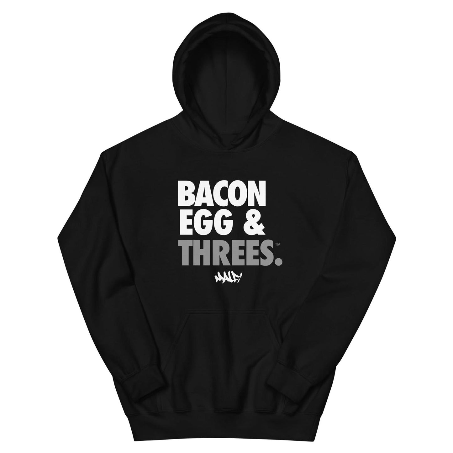 Bacon Egg & Threes Hoodie Away