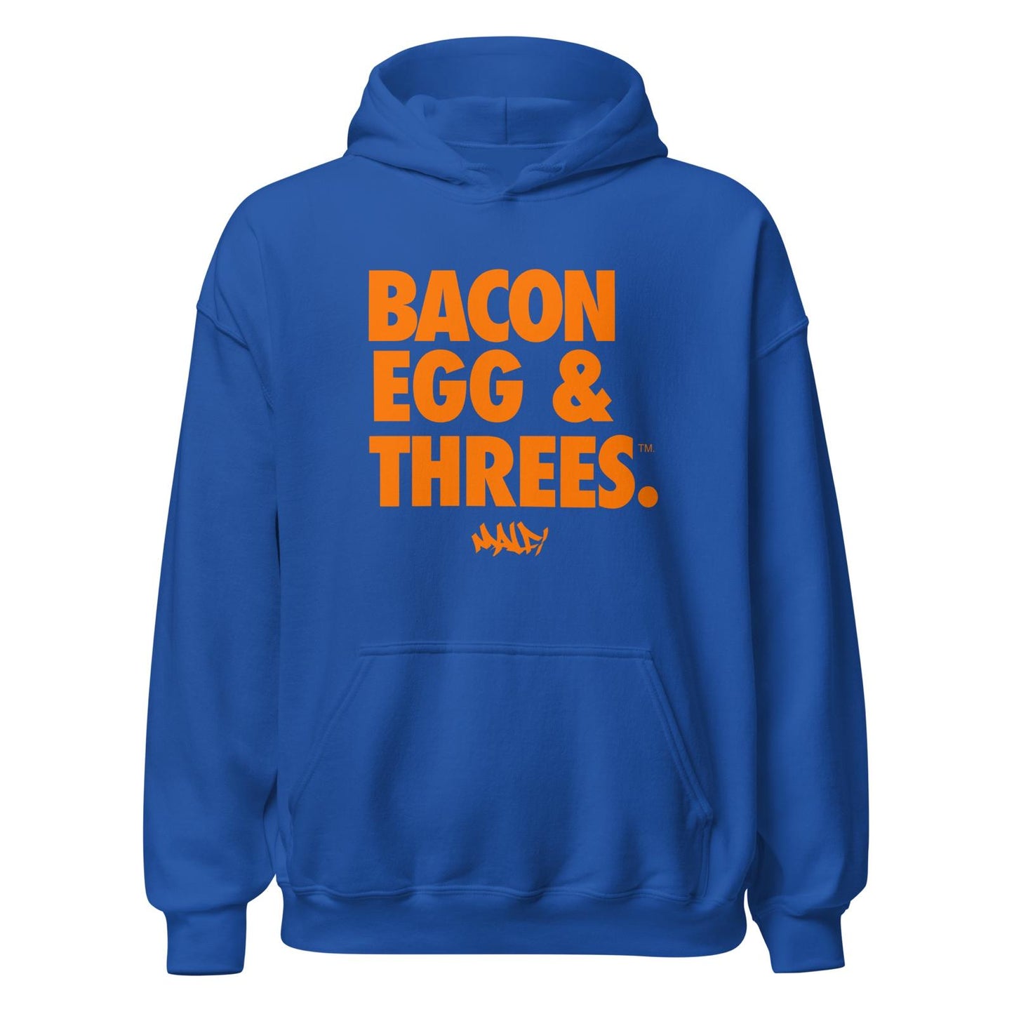 Bacon Egg & Threes Hoodie Home