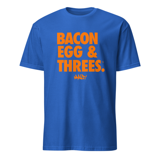 Bacon Egg & Threes Tee Home