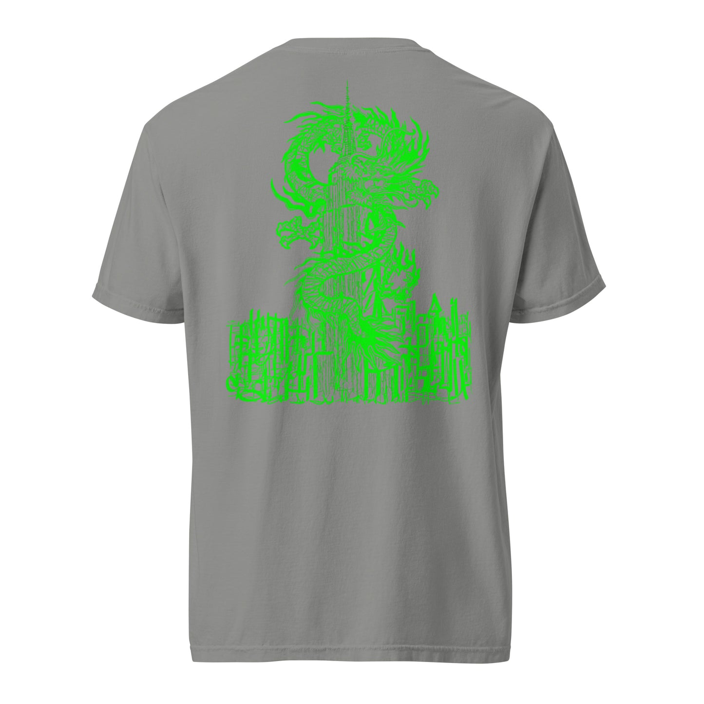 Year Of The Dragon Emerald Heavyweight Tee